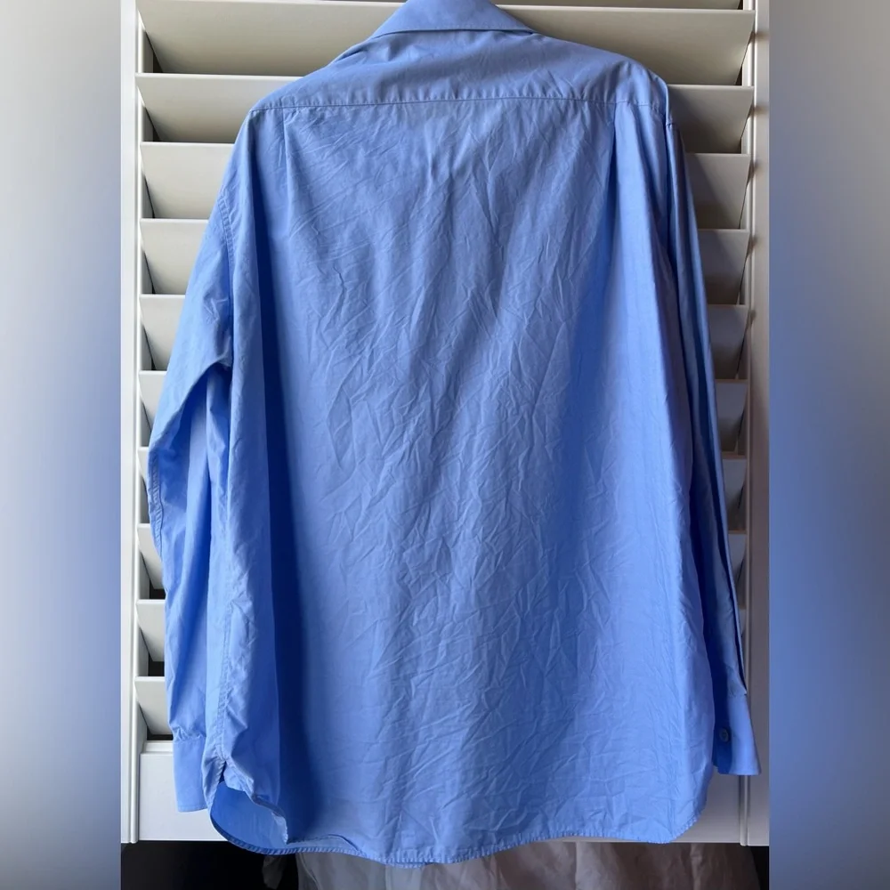 Michael Kors - Blue Long Sleeved Dress Shirt - 16-1/2 32/33 - Picture 4 of 6